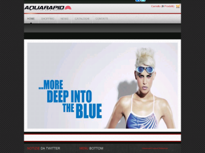 Creazione sito web per Ecommerce sportivo