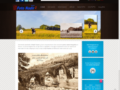 Creazione sito web per sito di Fotografia.