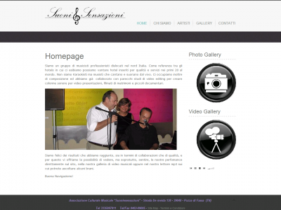 Sito web per circolo musicale