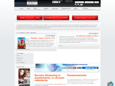 Creazione sito web per Entertaiment