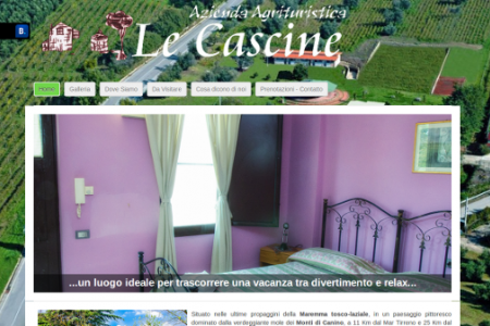 Creazione sito web per Agriturismo