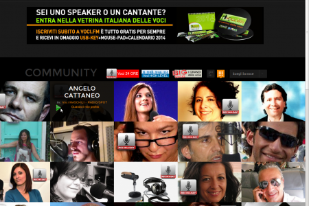 Restiling sito web per Cantanti e Speaker