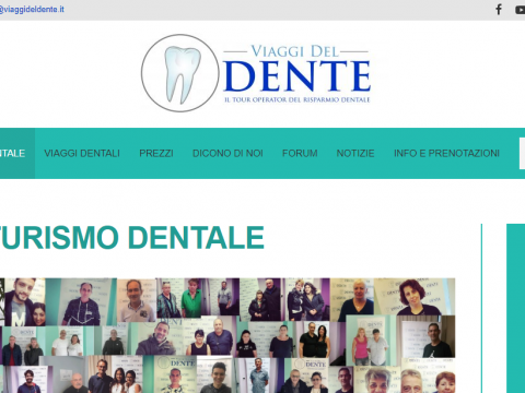 Sito web per dentista