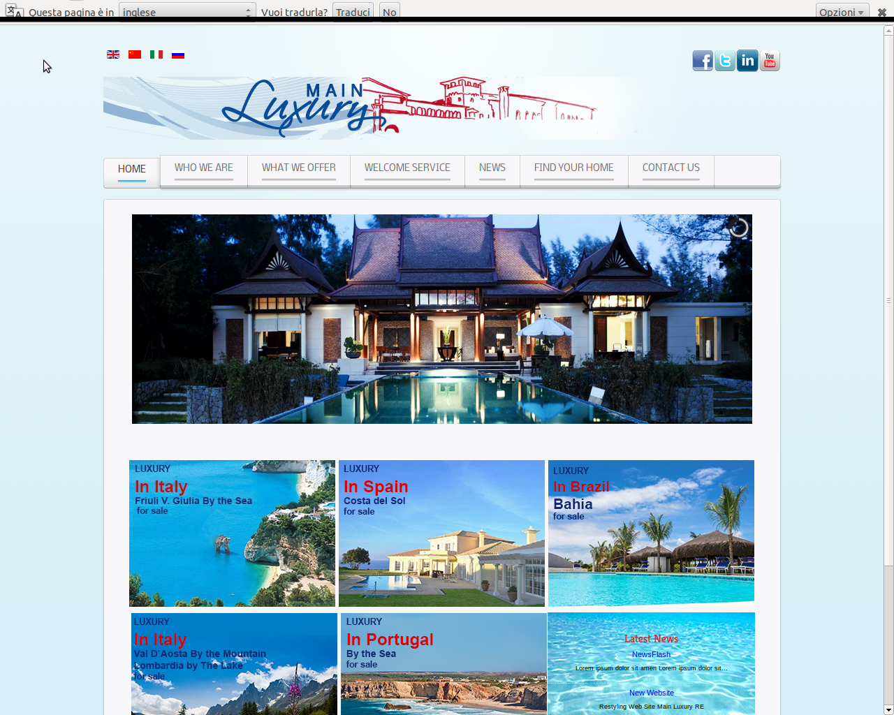 sito web immobiliare